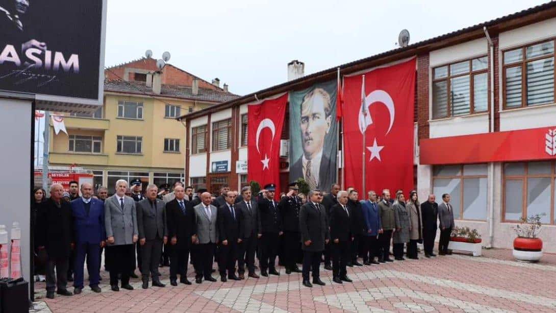 10 Kasım Atatürk'ü Anma ve Atatürk Haftası Programı İlçemizde Yapıldı.